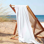 Πετσέτα Θαλάσσης Hauz French Terry 120X200 White